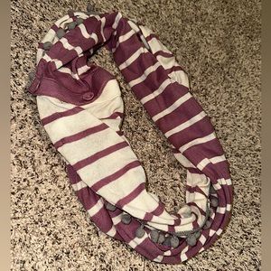 Women’s Juicy Couture Striped Infinity Scarf